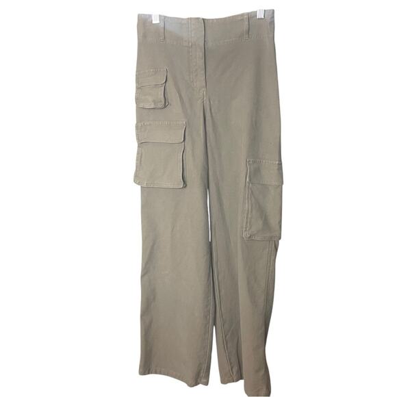 ARITZIA Brand Wilfred Free Picture High Rise Wide Leg Cargo Pants Urban Trendy 2 - Picture 2 of 8